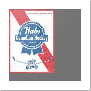 Habs Blue Ribbon Posters and Art